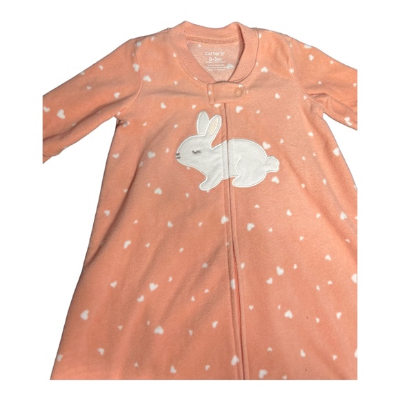 Carter’s Baby Girls Sleep Sacks 0-3 Months Lot Of 3 - Picture 3 of 10